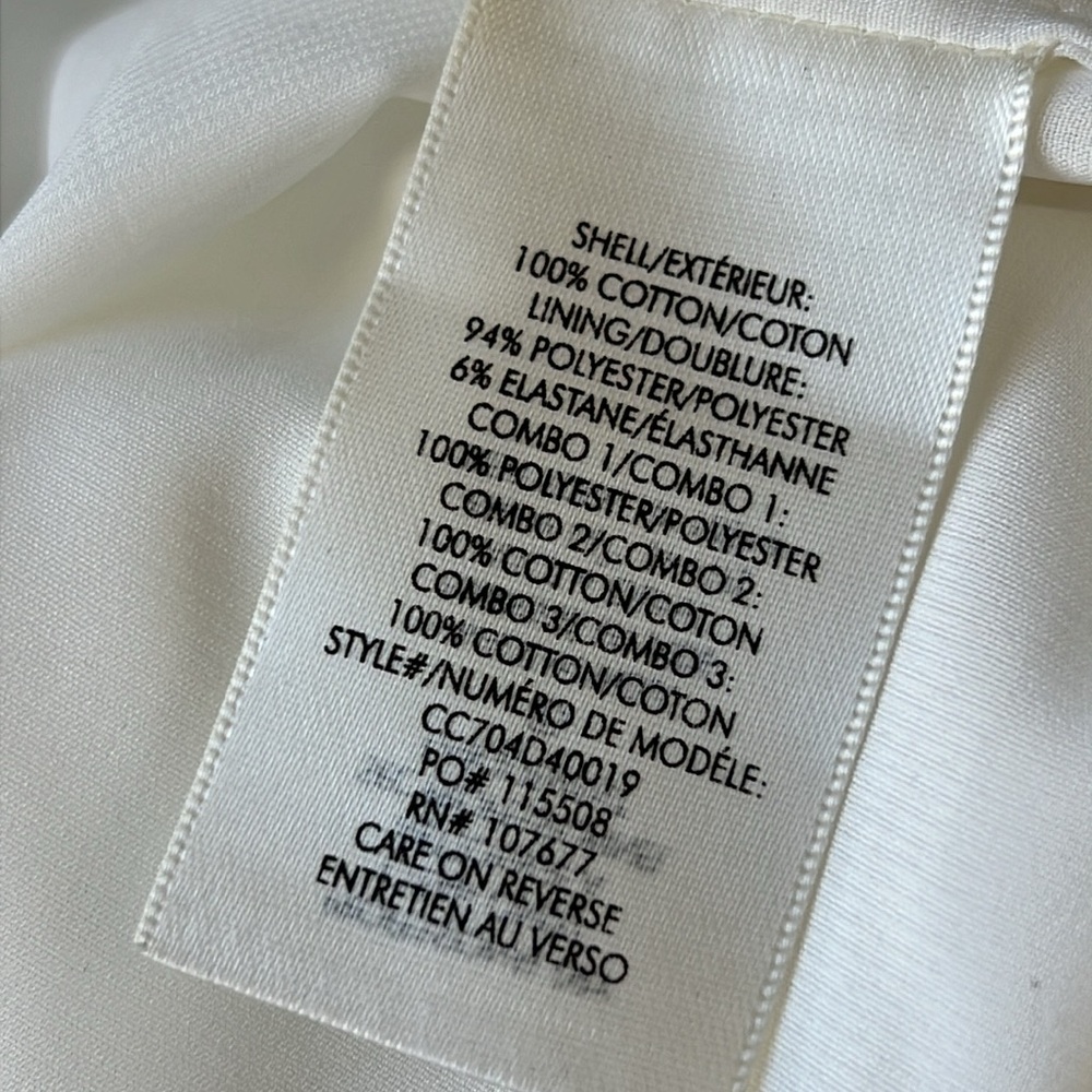 Alice + Olivia White Dezi Guipure Lace Crocheted Cotton Top - Picture 8 of 9